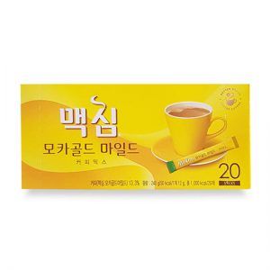 Cà phê Hàn Quốc Maxim Mocha Gold Mild 240g (12g x 20)