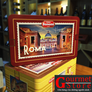 Hộp bánh Ý Bonomi Roma nhập khẩu