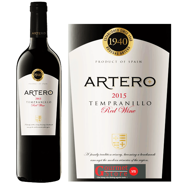 Vang Artero Tempranillo Red Wine