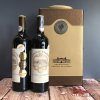 Hộp Da Đôi 2 Chai Vang Pháp Chateau Cantin Saint-Emilion Grand Cru